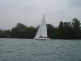 Navigation sous GV et foc solent autovireur